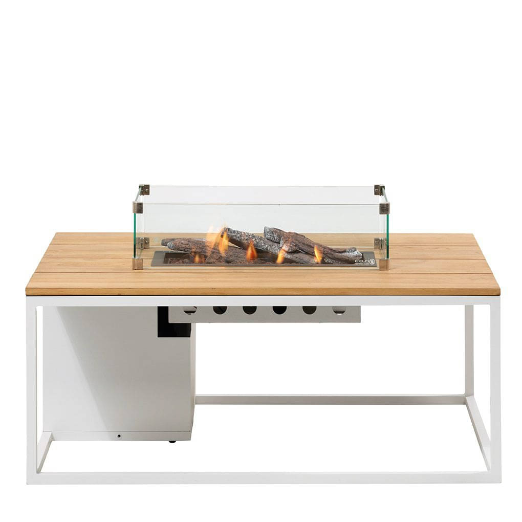 COSI Feuertisch Cosiloft 120 weiss-teak Artikelnr. 5958760