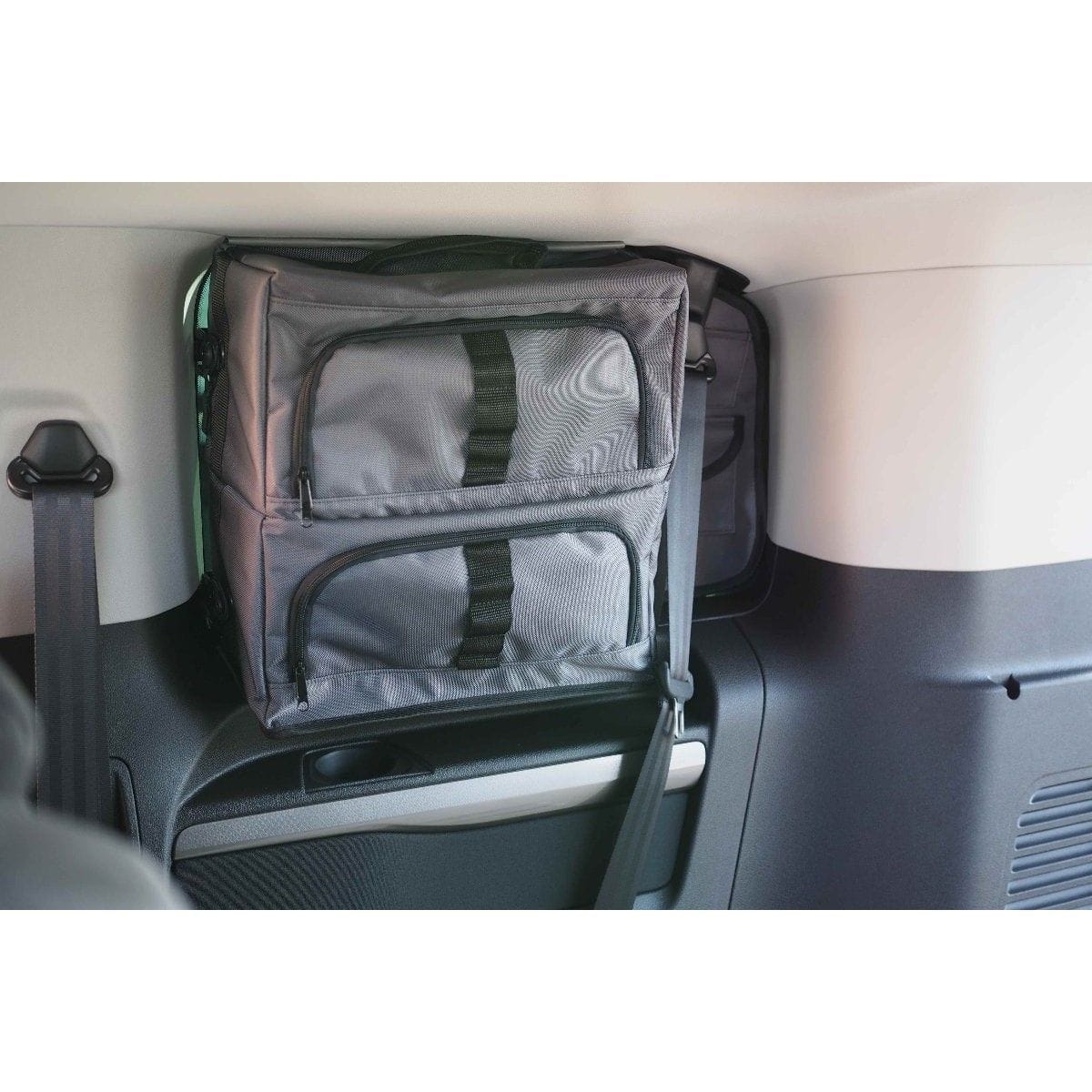 Fenstertaschen-Set FELLEISEN 1x BasicONE_ST fuer PSA-Bus L2- Fahrerseite- Hellgrau- ohne Thermomatte TST 0130 14