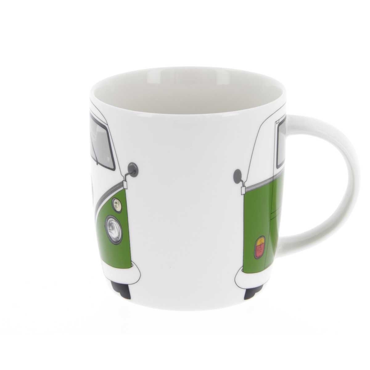 VW Collection VW T1 Bulli Bus Kaffeetasse gruen-weiss - BUTA09