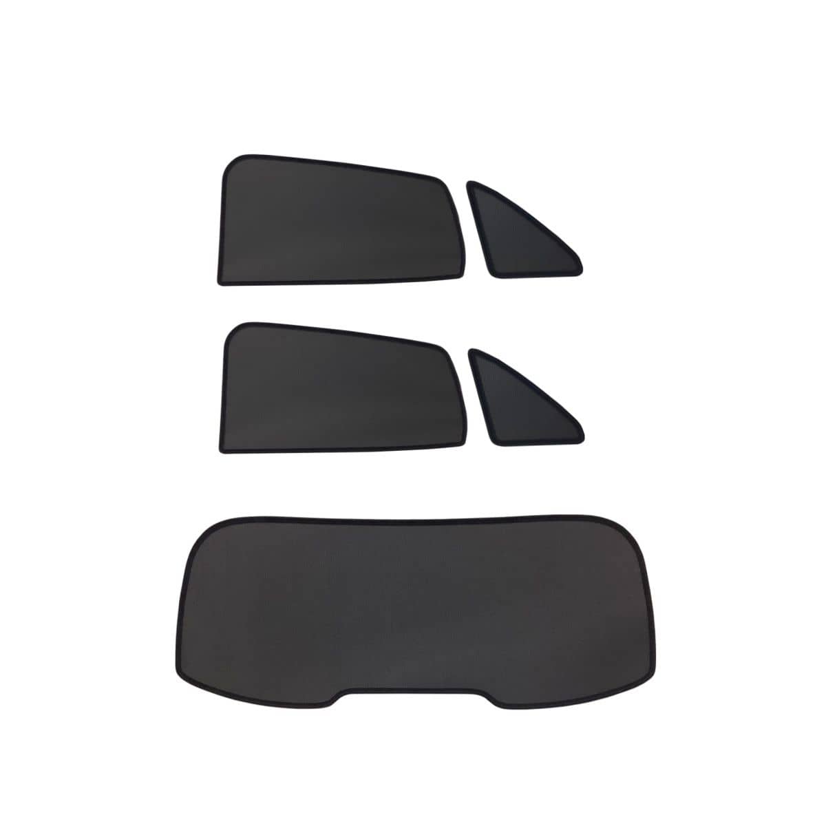 WINDESA SunClip Sonnenschutz - Sichtschutz Mercedes EQA ab Bj. 2020 Set ABC - sun-10325-equ-abc