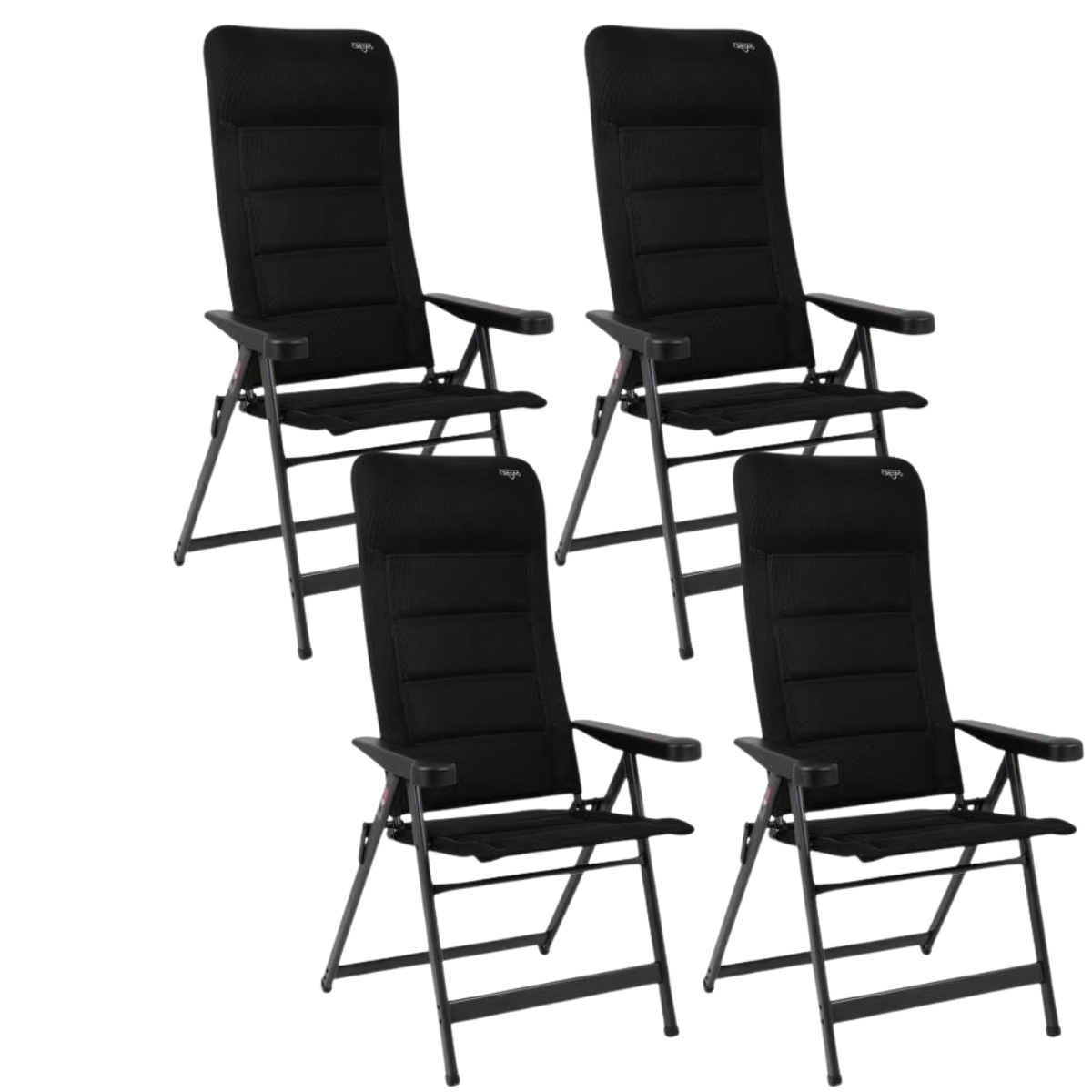 CRESPO Campingstuhl Air Deluxe AP/240-AD schwarz 4er-Set CRESPO Campingstuhl Air Deluxe AP-240-AD schwarz 4er-Set - 1149141