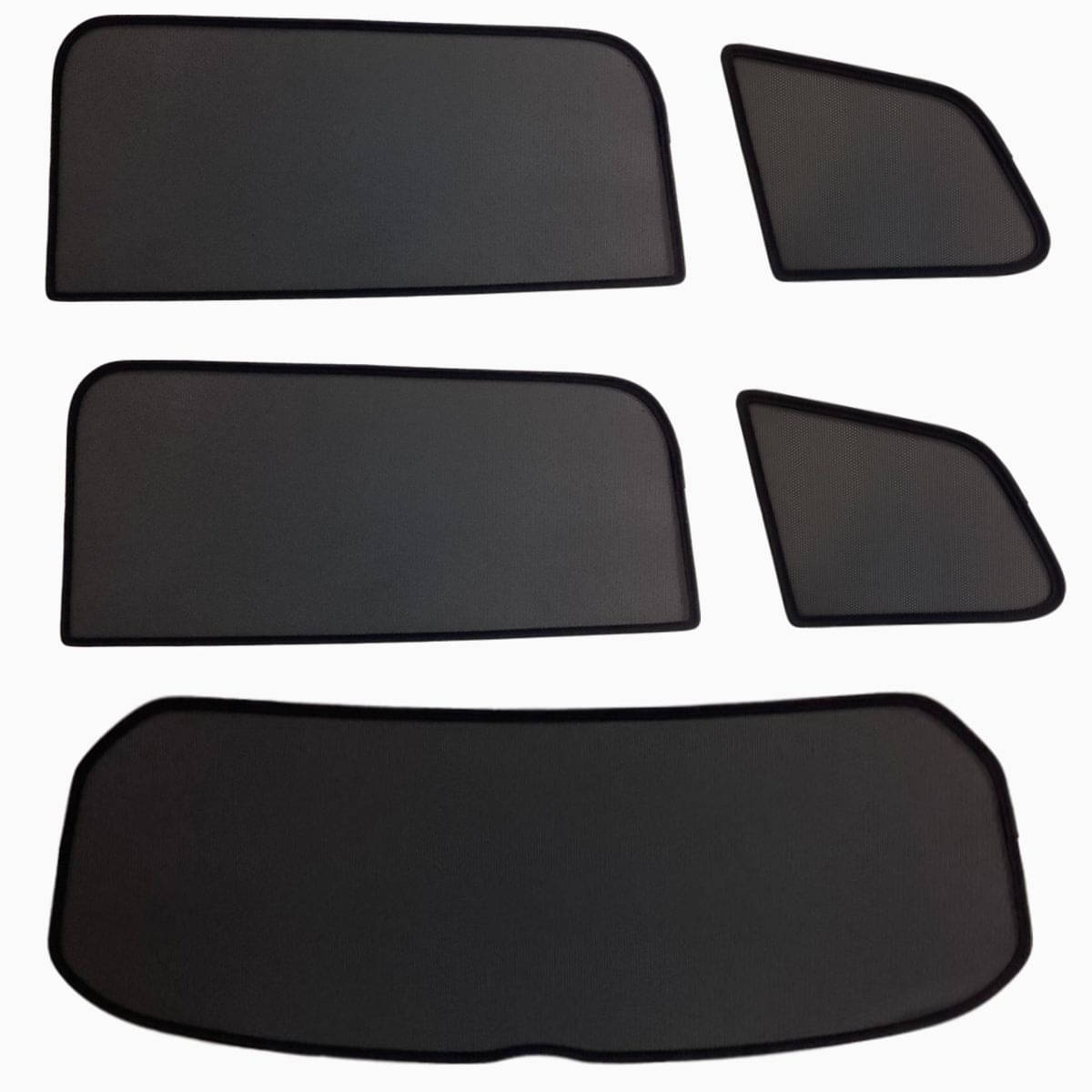 WINDESA SunClip Sonnenschutz - Sichtschutz VW Tayron ab Bj. 2025 Set ABC - sun-10347abc