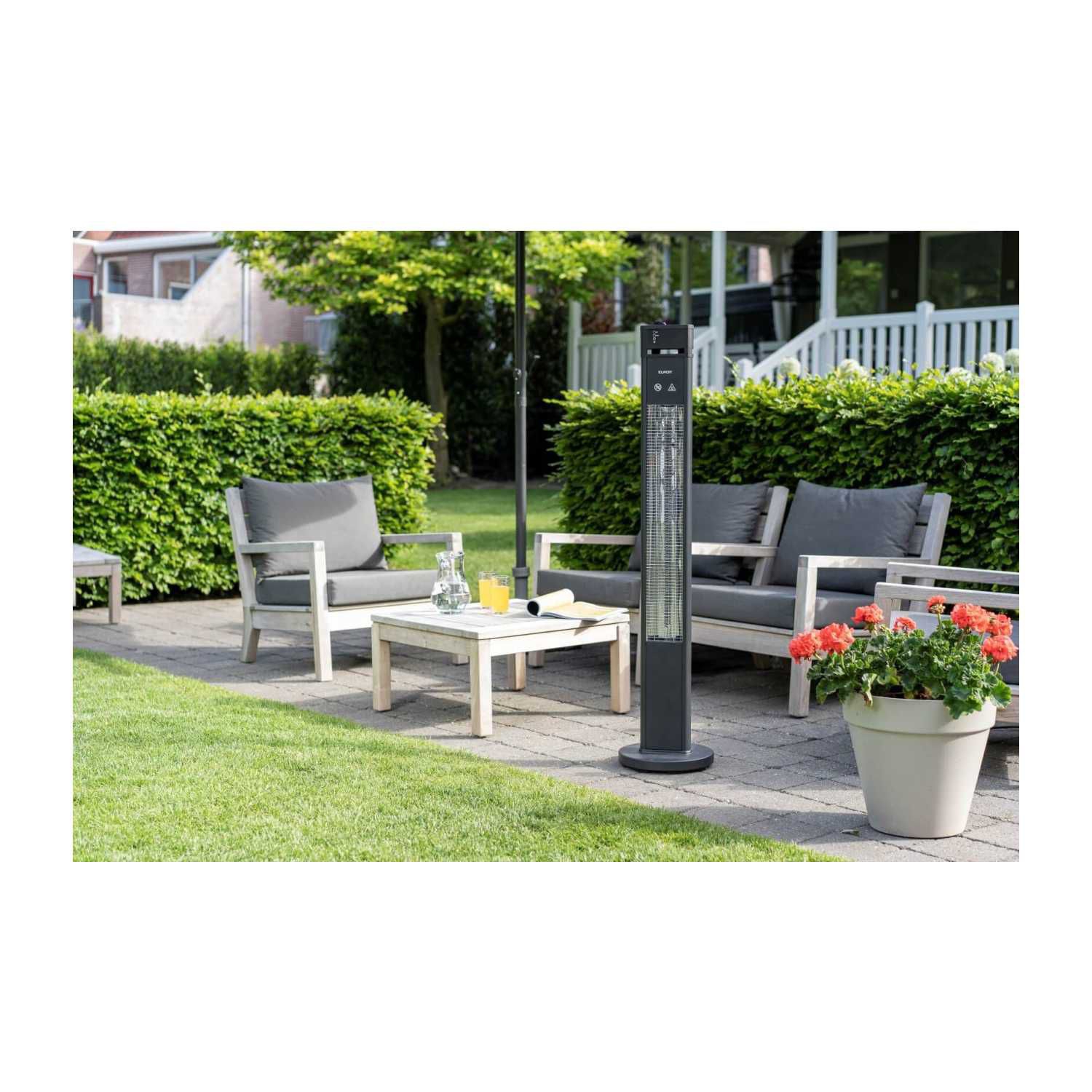 Eurom Terrassenheizer Q-Tower 2000 RCD - 335514