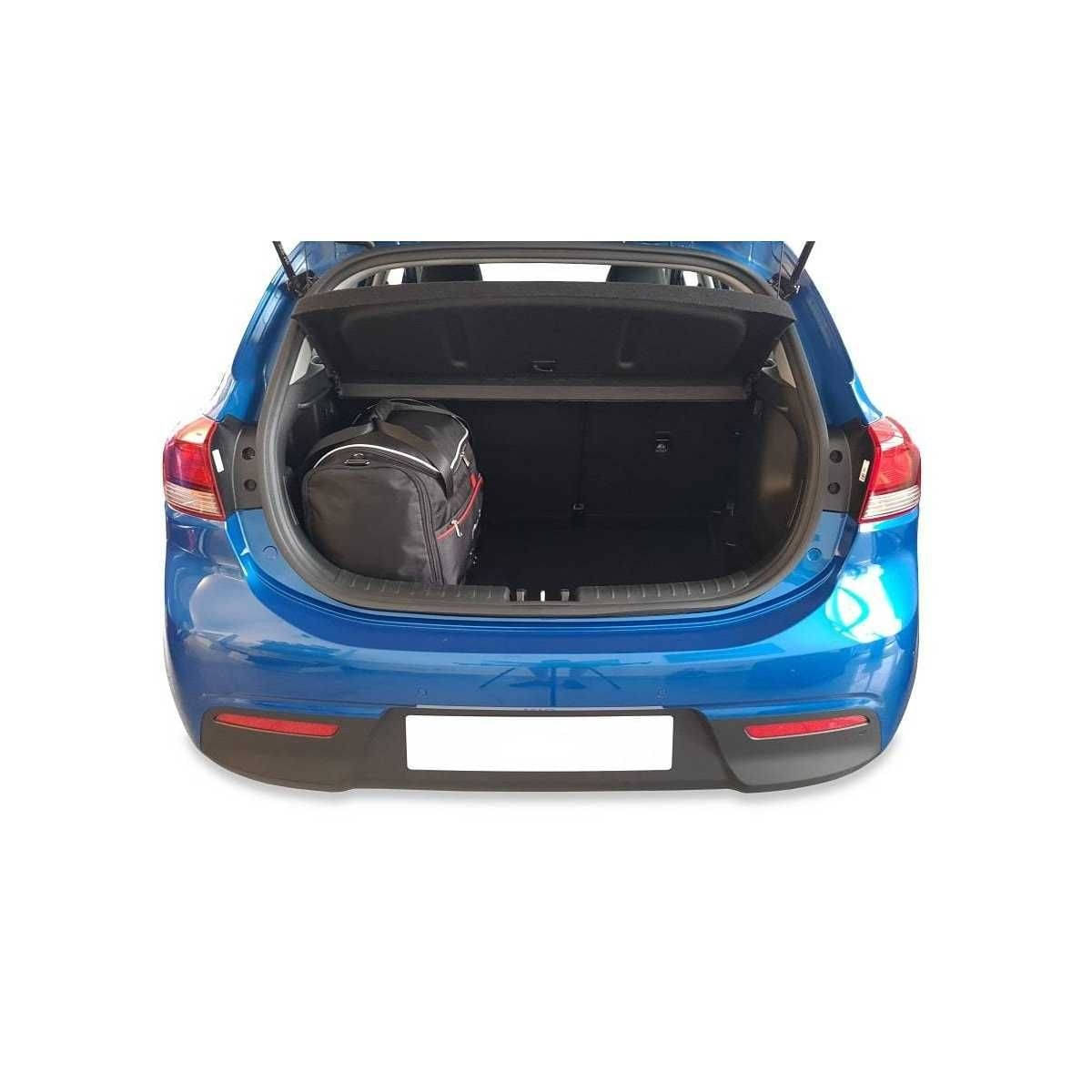KJUST Kofferraum Taschen Set fuer KIA RIO Schraegheck ab Bj. 2017 3er-Set - 7022046