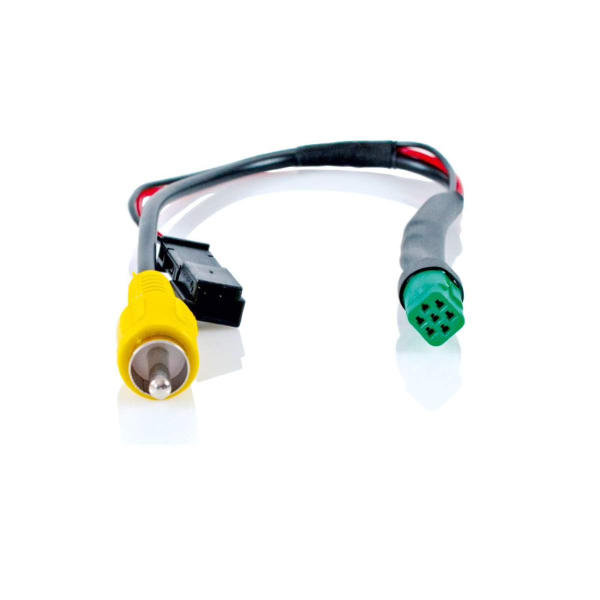 CARATEC Safety CSZ103M Monitor-Adapter grün, 7-poliger Stecker auf Cinch CARATEC Safety CSZ103M Monitor-Adapter gruen- 7-poliger Stecker auf Cinch - CSZ103M