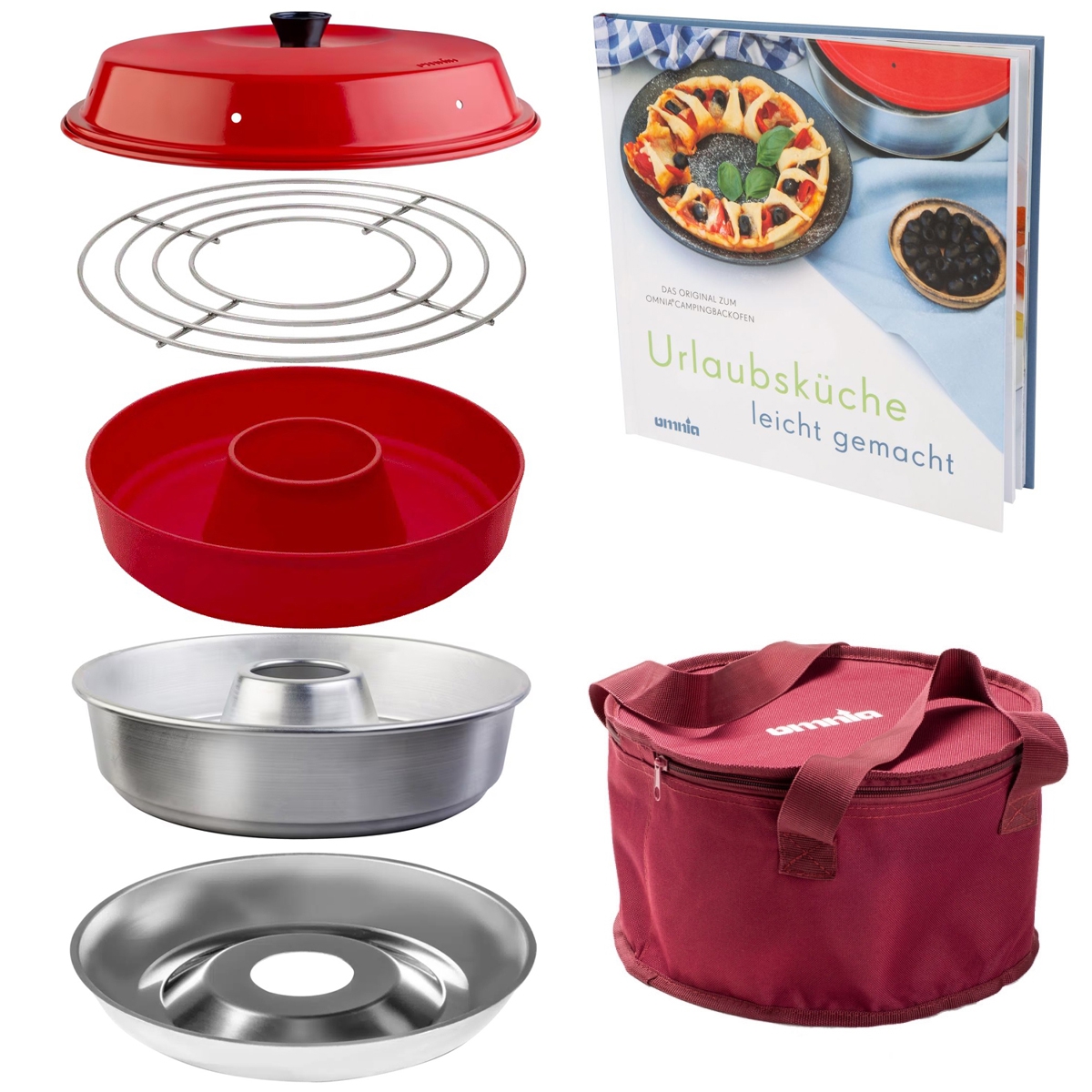 Omnia Backofen Set 6.0 classic - Omnia Artikelnummern- 1001 1307 1104 1401 201