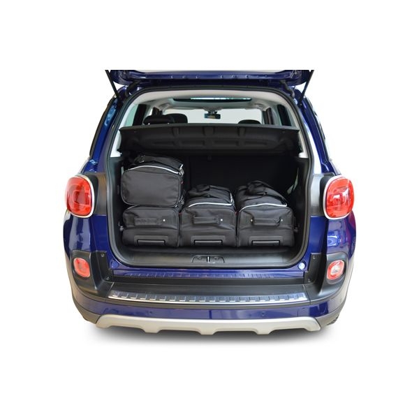 Car Bags F20302S FIAT 500L 5-T- Bj- 12- Reisetaschen Set- Auf Ihr Auto massgeschneidert- Das Original