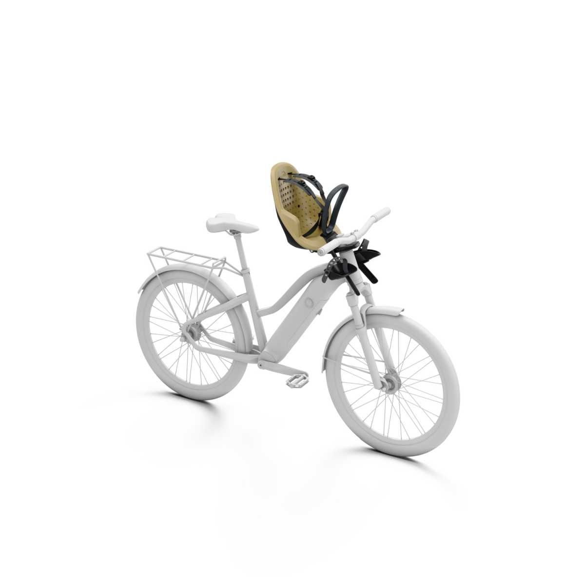 THULE Yepp 2 Mini Fahrradkindersitz Frontmontage Fennel Tan - 12021153