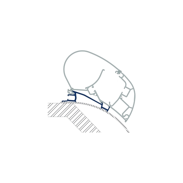 DOMETIC Adapter Kit Laika Kreos 05 3 Teile fuer Markise Perfect Roof