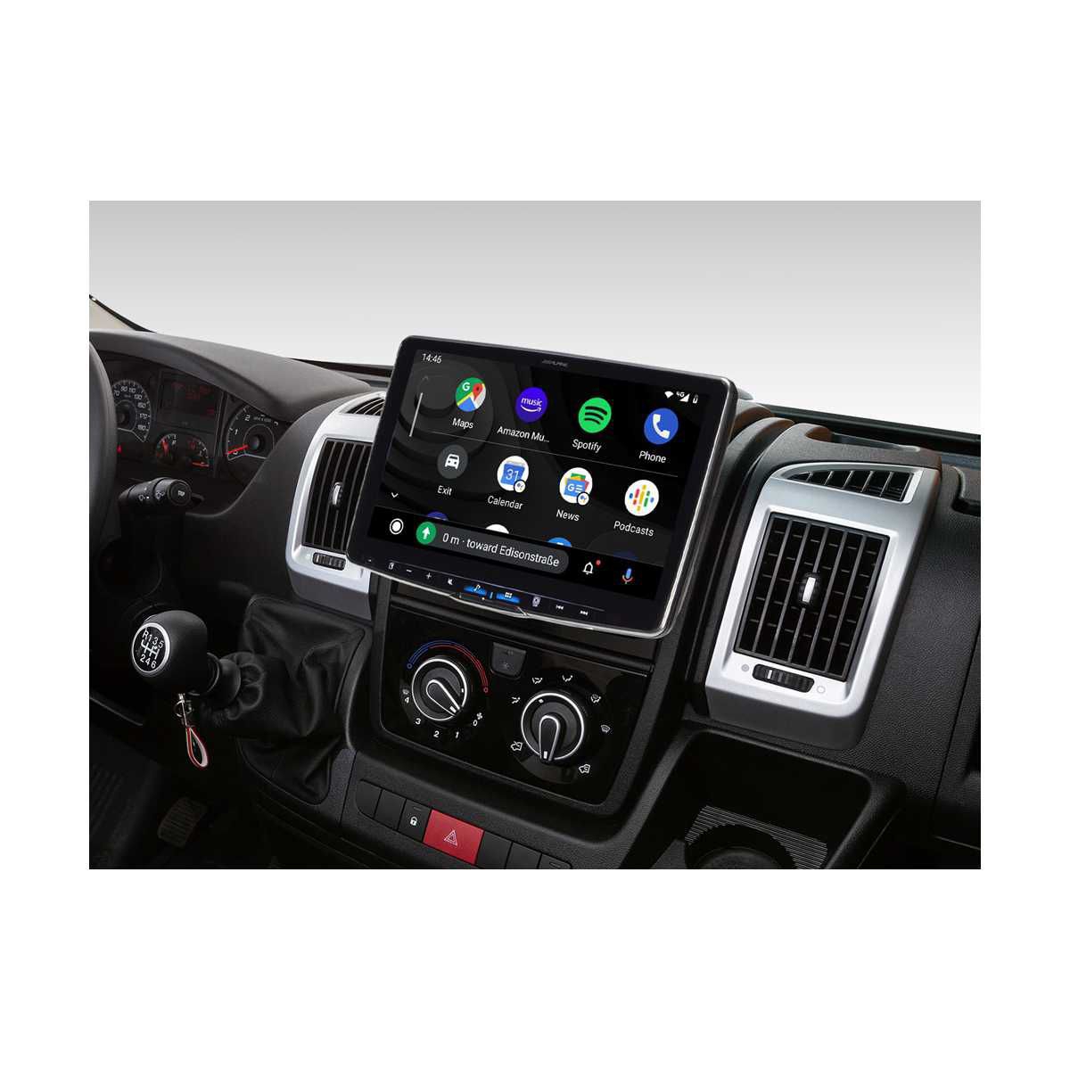 ALPINE HALO 11 Digital-Media-Station Fiat Ducato Bj. 2006 - 2021 iLX-F115DU