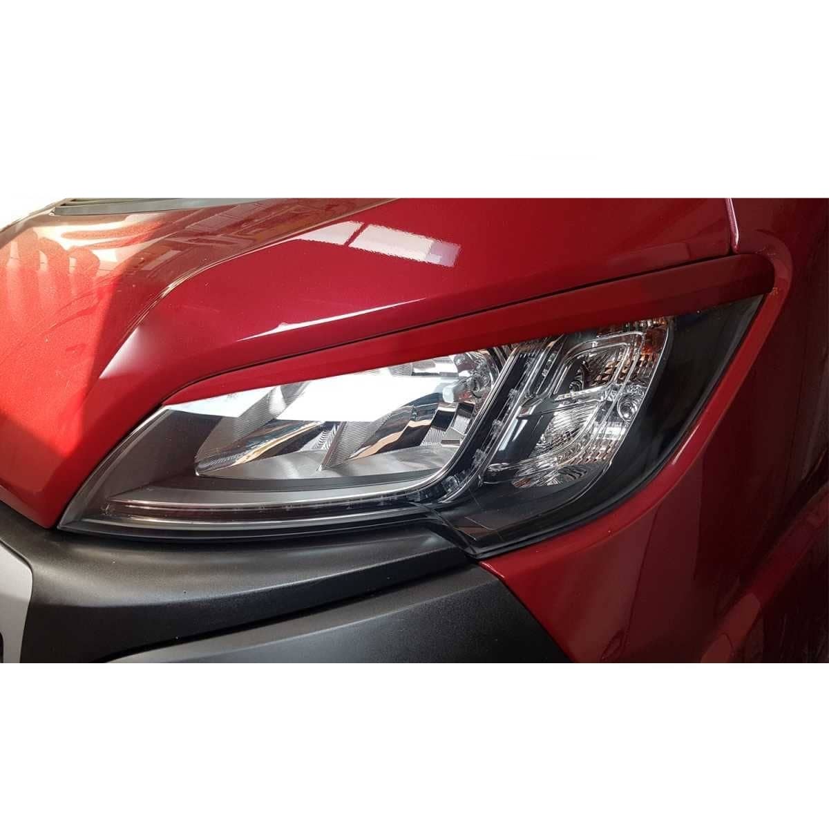 RDX Scheinwerferblenden Böser Blick für Fiat Ducato/Peugeot Boxer/Citroen Jumper ab Bj. 2014 RDX Racedesign Scheinwerferblenden fuer FIAT Ducato -250 - 2014- - CITROEN Jumper -Y- 250L - 2014- - OPEL Movano -Y - 2021- - PEUGEOT Boxer -Y - 2014- - TOYOTA ProAce Max -T - 2024- - RAM ProMaster -2013- Boeser Blick - RDSB164