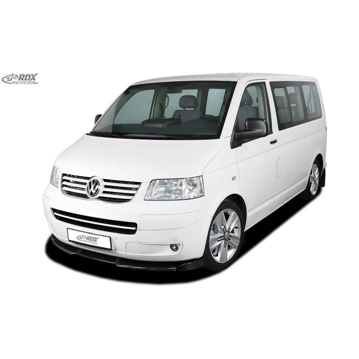 RDX Racedesign Frontspoiler Frontlippe VARIO-X fuer VW T5 Multivan Bj. 2003-2009 mit lackierter Stossstange - RDFAVX30593
