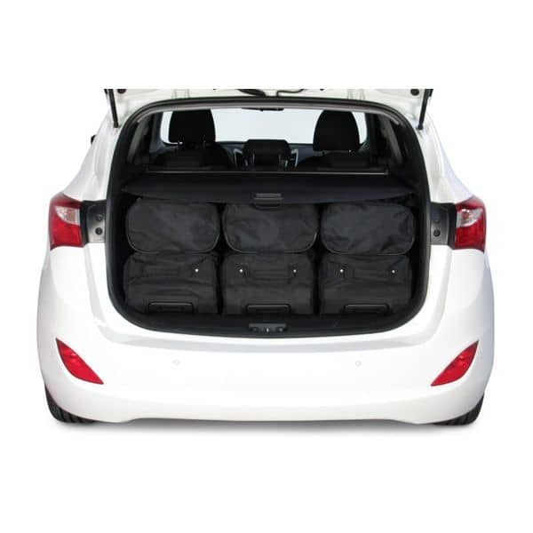 Car Bags H10801S Hyundai i30 GD Kombi Bj- 12-17 Reisetaschen Set- Auf Ihr Auto massgeschneidert- Das Original