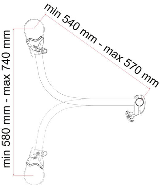 FIAMMA Fahrradhalter Bike Block Pro S 4 Deep black - 08831C01A