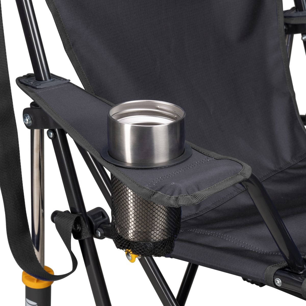 GCI faltbarer Schaukelstuhl Comfort Pro Rocker Dark Charcoal - 420339