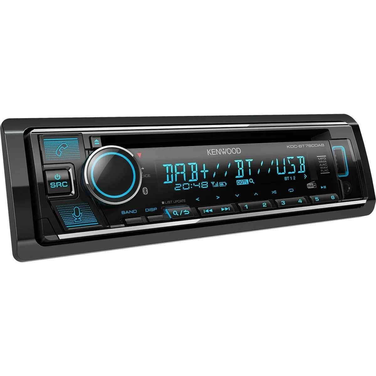 KENWOOD 1-DIN Autoradio mit CD-Laufwerk und umschaltbarer Beleuchtung KDC-BT760DAB KENWOOD 1-DIN Autoradio mit CD-Laufwerk und umschaltbarer Beleuchtung KDC-BT760DAB