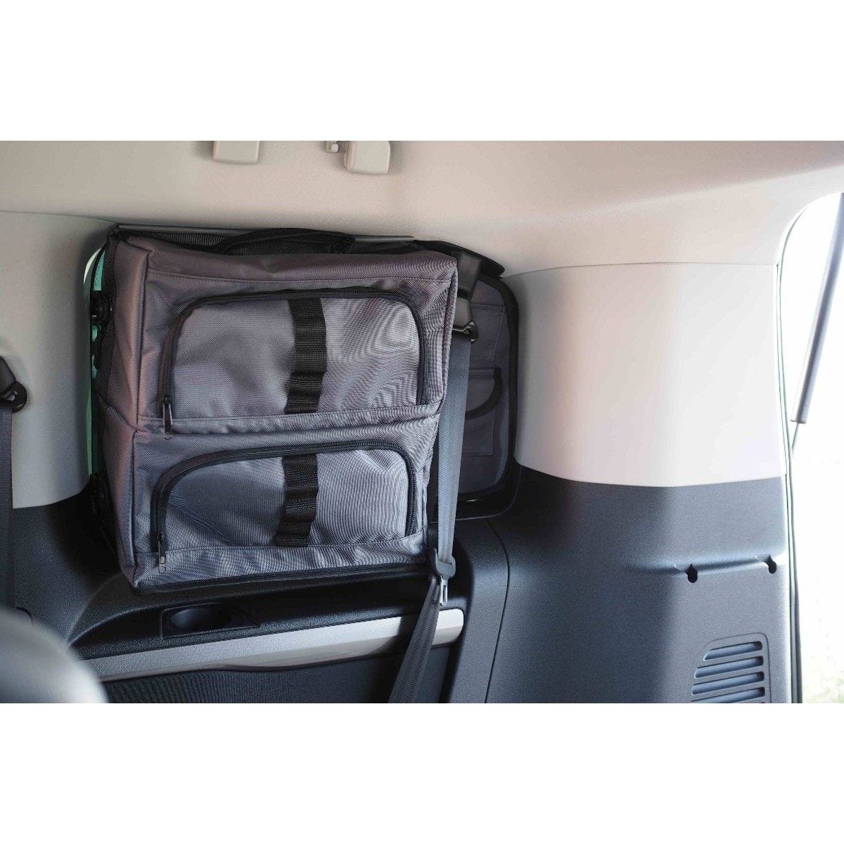 Fenstertaschen-Set FELLEISEN 1x BasicONE_ST fuer PSA-Bus L2- Fahrerseite- Hellgrau- ohne Thermomatte TST 0130 14