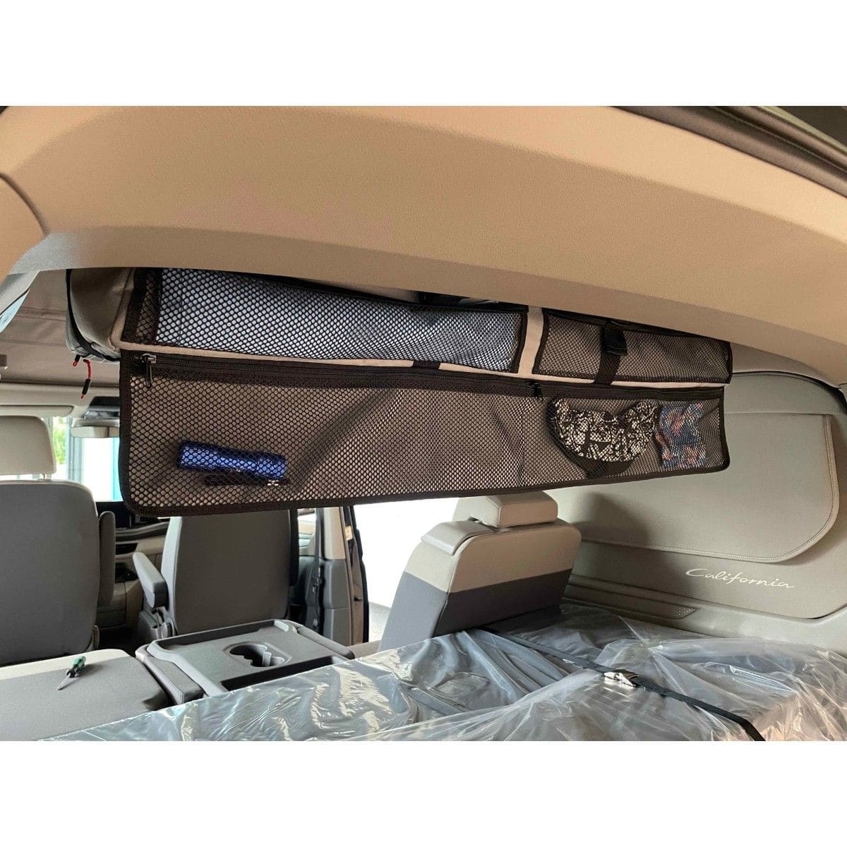 Dachschranktaschen-Set FELLEISEN New Roofer fuer VW T7 California- Grau DSH 0002 39