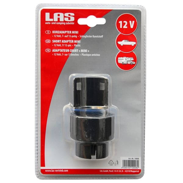 Adapter von 7-Pol Fahrzeug zu 13-Pol Stecker