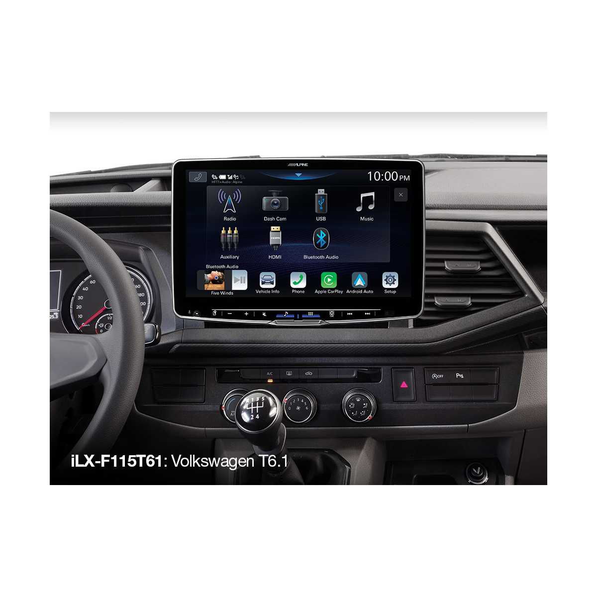 ALPINE HALO 11 Digital-Media-Station VW T6.1 iLX-F115T61