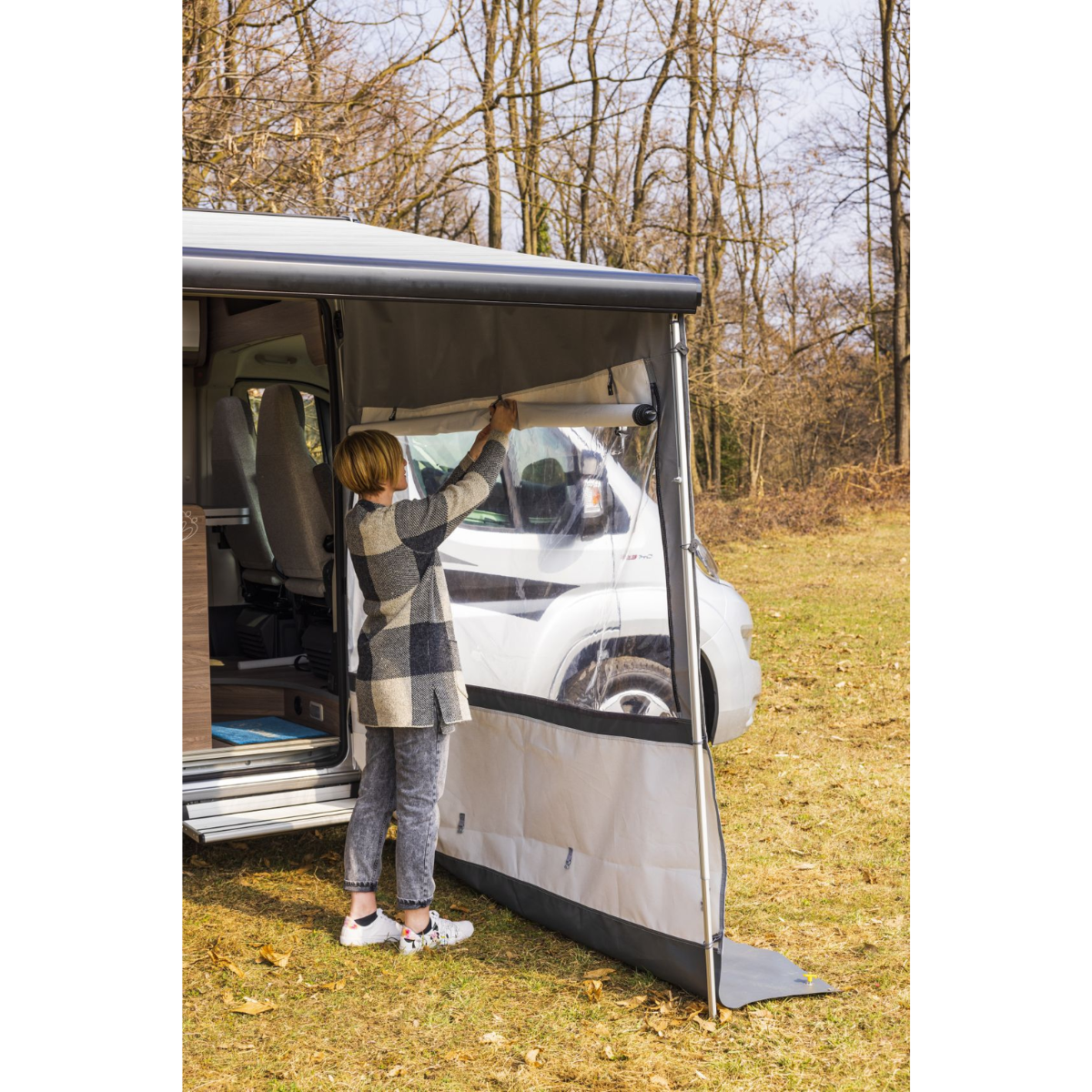 Seitenwand FIAMMA Side W Pro F45 Shade rechts - 07975-02-