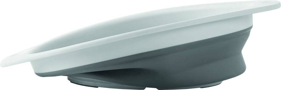 BRUNNER FOLD-AWAY COLANDER C06 Faltbares Sieb grau
