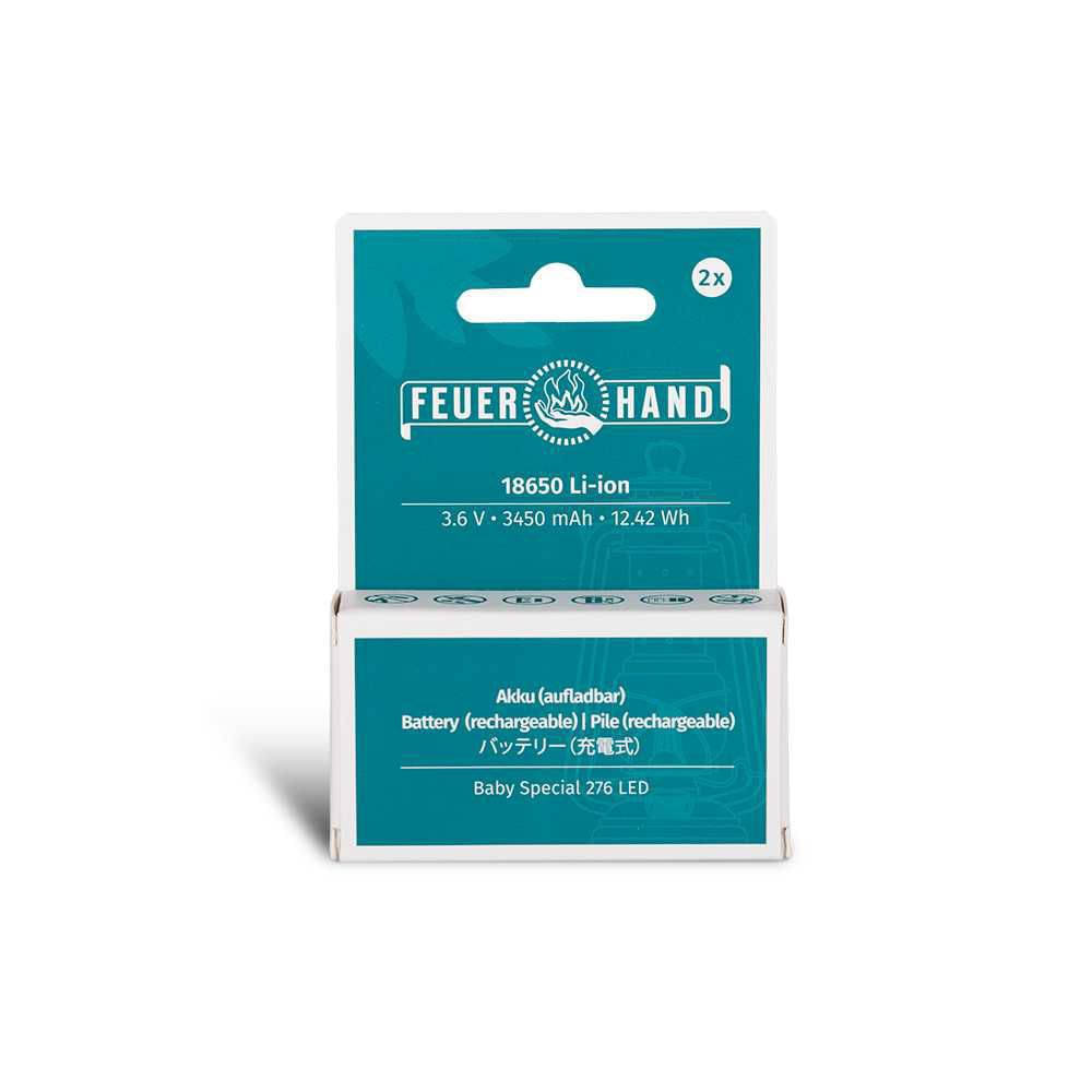 FEUERHAND Akku fuer Baby Special 276 LED aufladbar fh-18650-li-ion