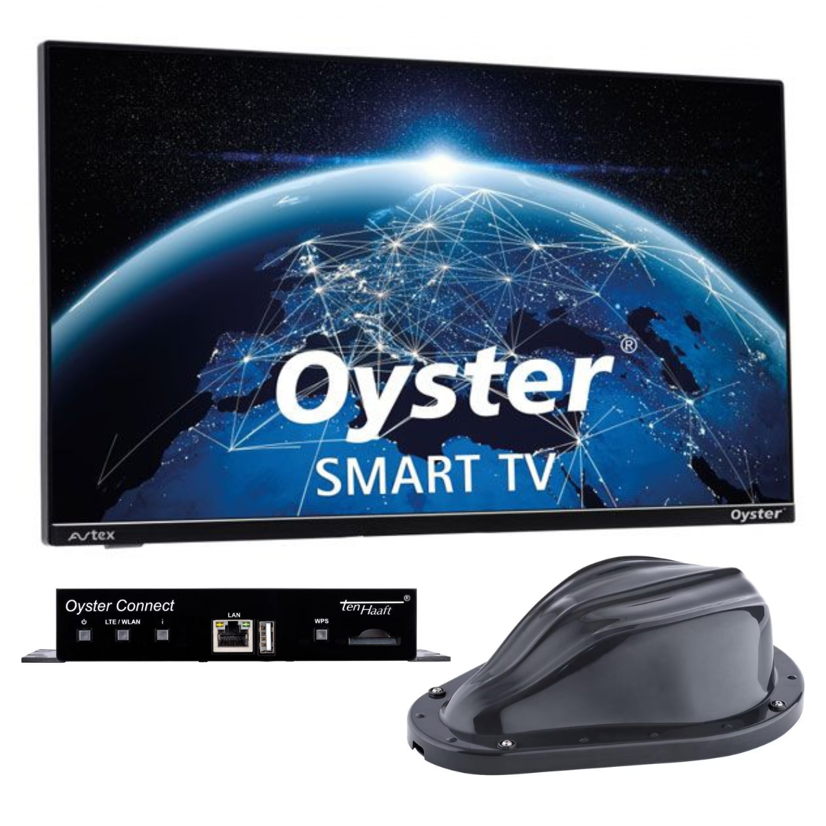 tHMEDIA Oyster Connect Routerset mit Oyster Smart TV 21-5- -55 cm- - 10050012