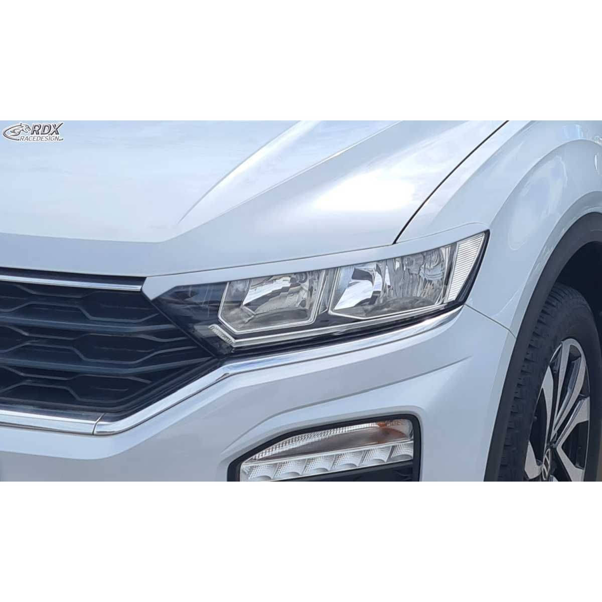 RDX Racedesign Scheinwerferblenden Boeser Blick fuer VW T-Roc A1 Bj. 2017-2021 - RDSB181