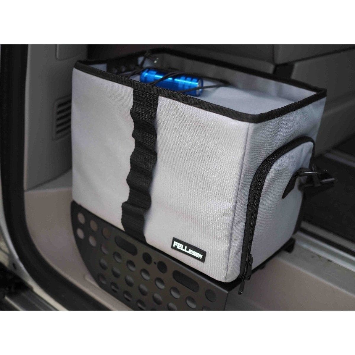 Trittstufenregal FELLEISEN Stuva ohne Crashsicherung fuer VW California-Multivan T5-T6-T6.1- Hellgrau STT 0002 00-STH 0001 00