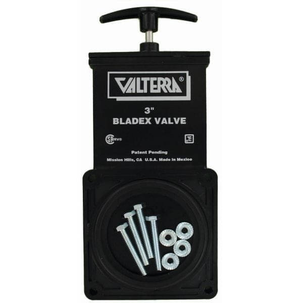 Komplett Schieber 76 mm