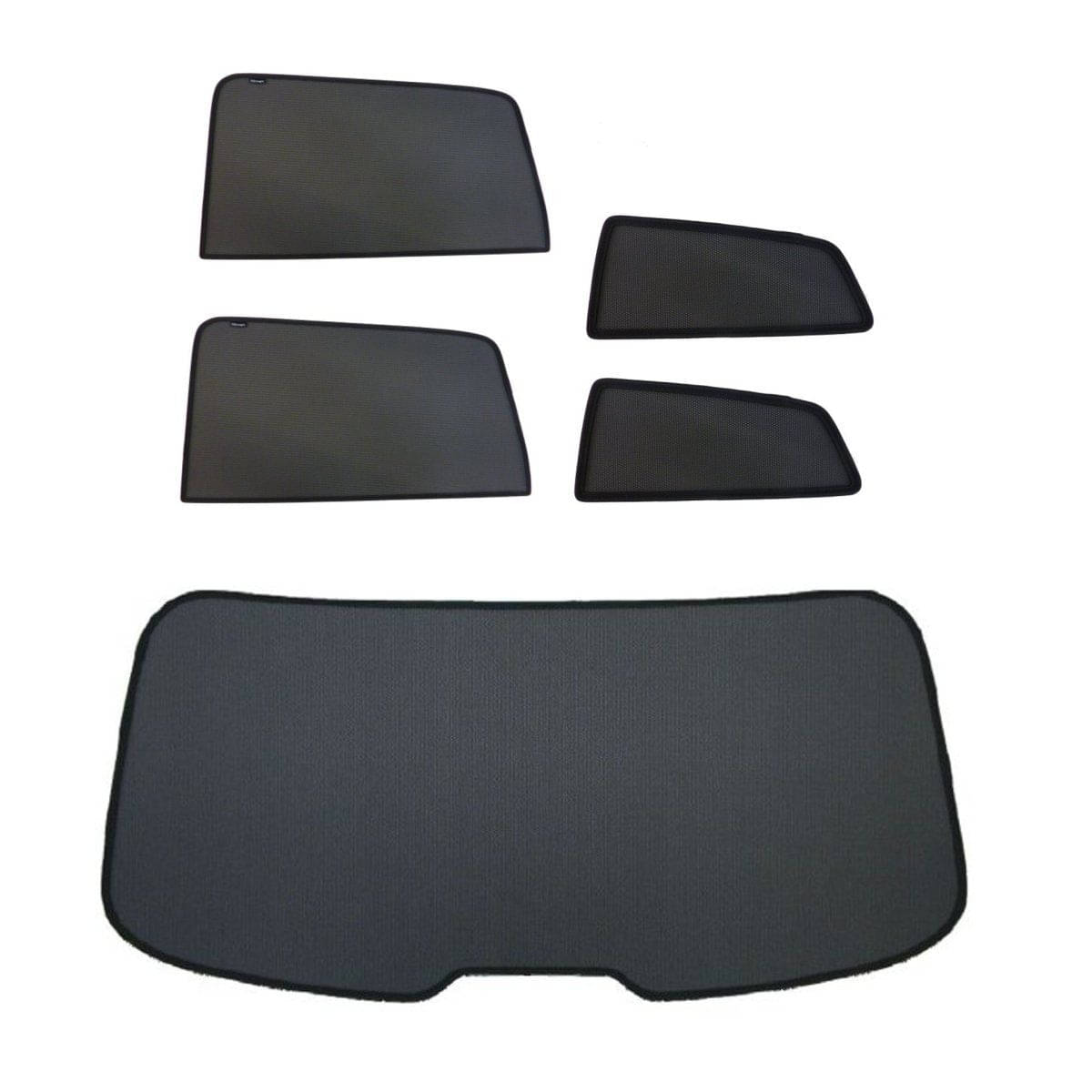 WINDESA SunClip Sonnenschutz - Sichtschutz VW Golf 7 Sportsvan Bj. 2014-2020 Set ABC - sun-10396abc