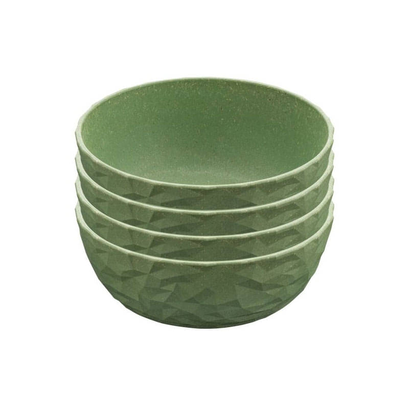 KOZIOL Schale CLUB nature leaf green 700 ml 4er-Set - 8637703