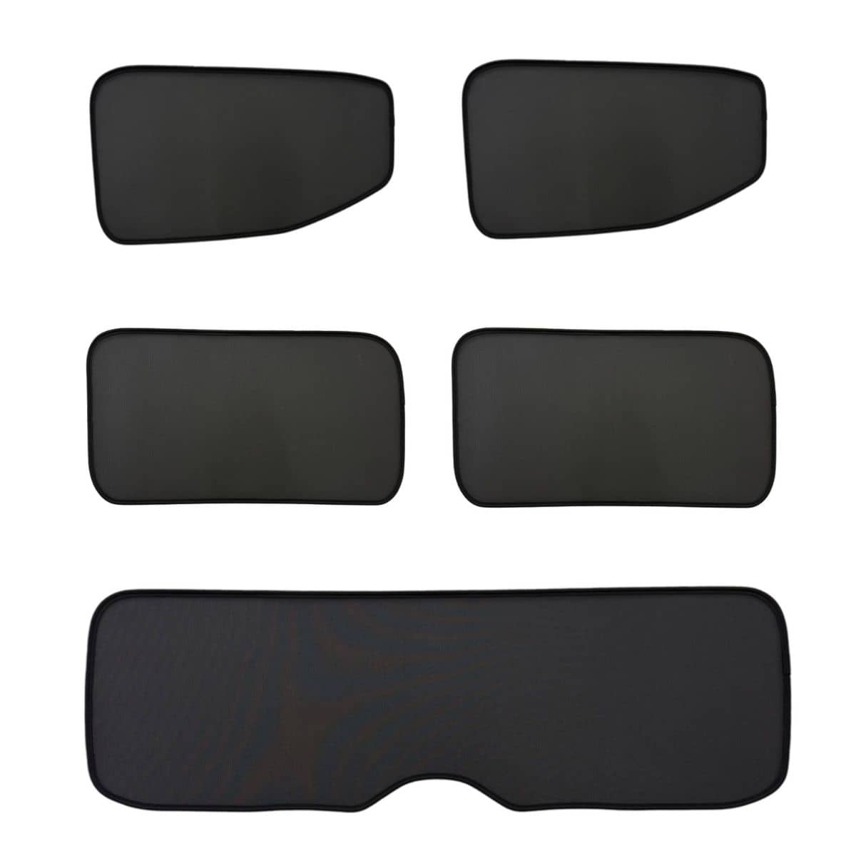 WINDESA SunClip Sonnenschutz - Sichtschutz Ford Tourneo Custom L1 ohne Ausstellfenster ab Bj. 2024 Set ABC - sun-10495abc-L1-fo