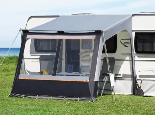 DWT Wohnwagen-Teilzelt FORTUNA II 250 x 280 cm Anbauhoehe 235 - 250 cm - 1710150