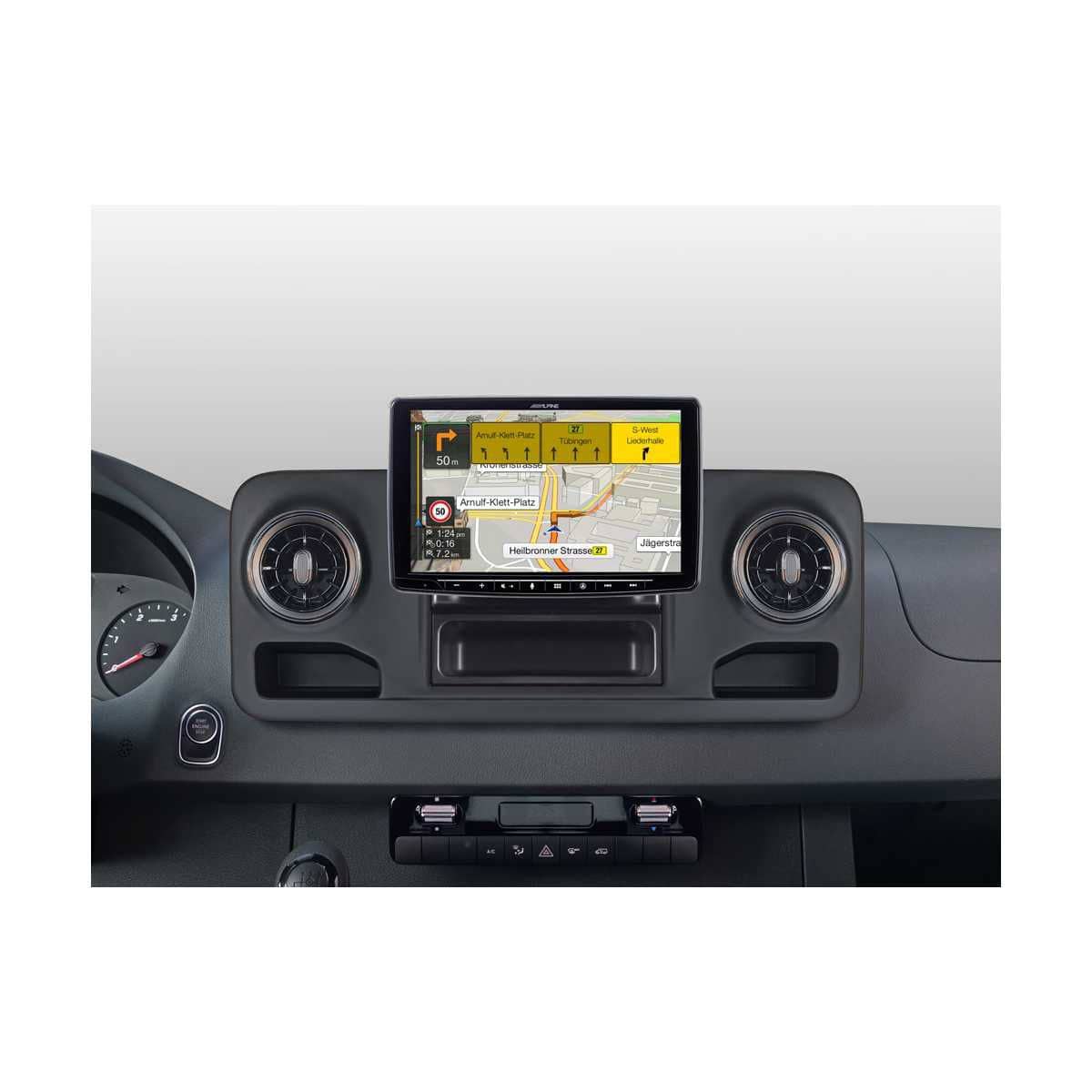 ALPINE Navigationssystem MB Sprinter 907-910 INE-F904S907-SET