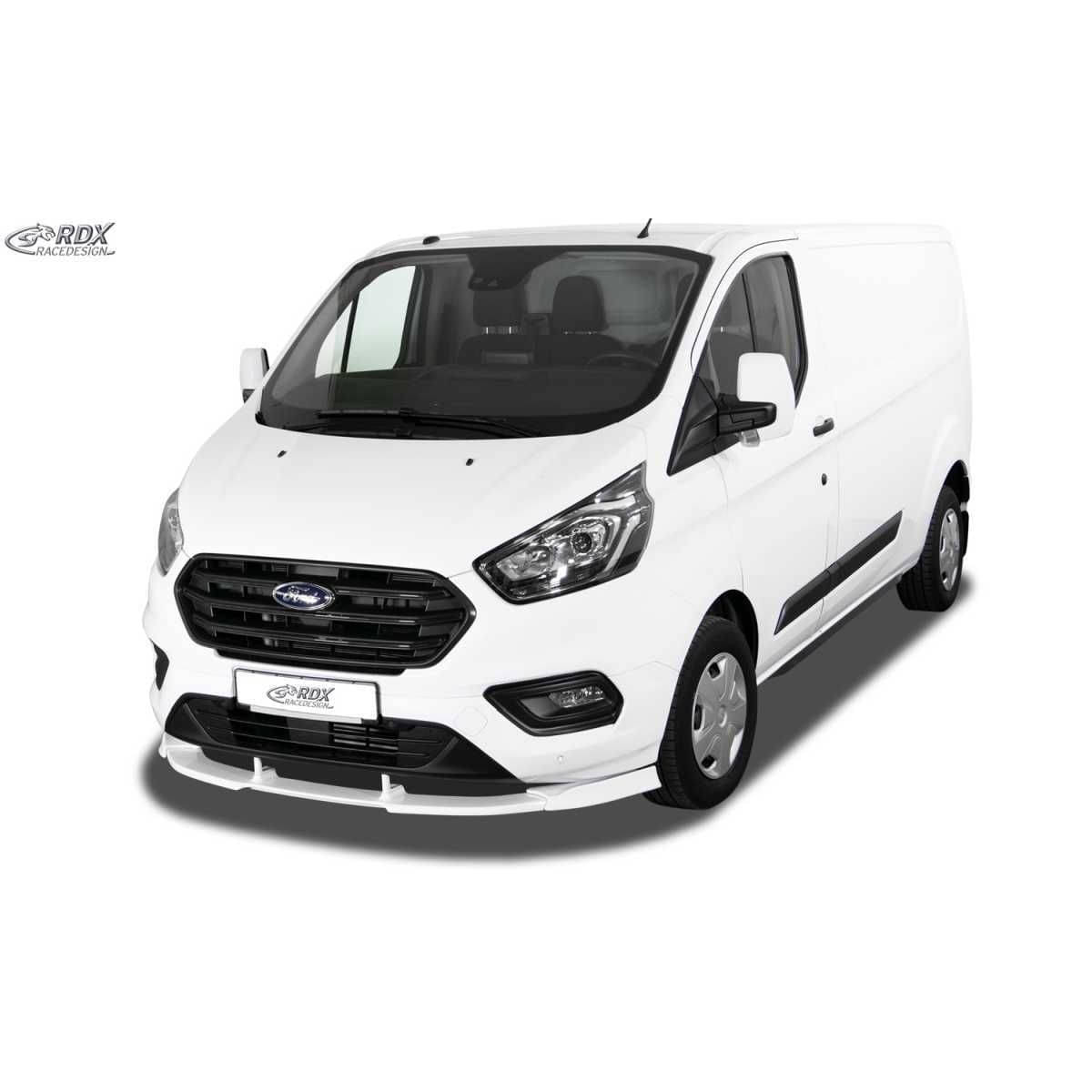 RDX Racedesign Frontspoiler Frontlippe VARIO-X fuer FORD Transit-Tourneo Custom Bj. 2018-2023 - RDFAVX30885