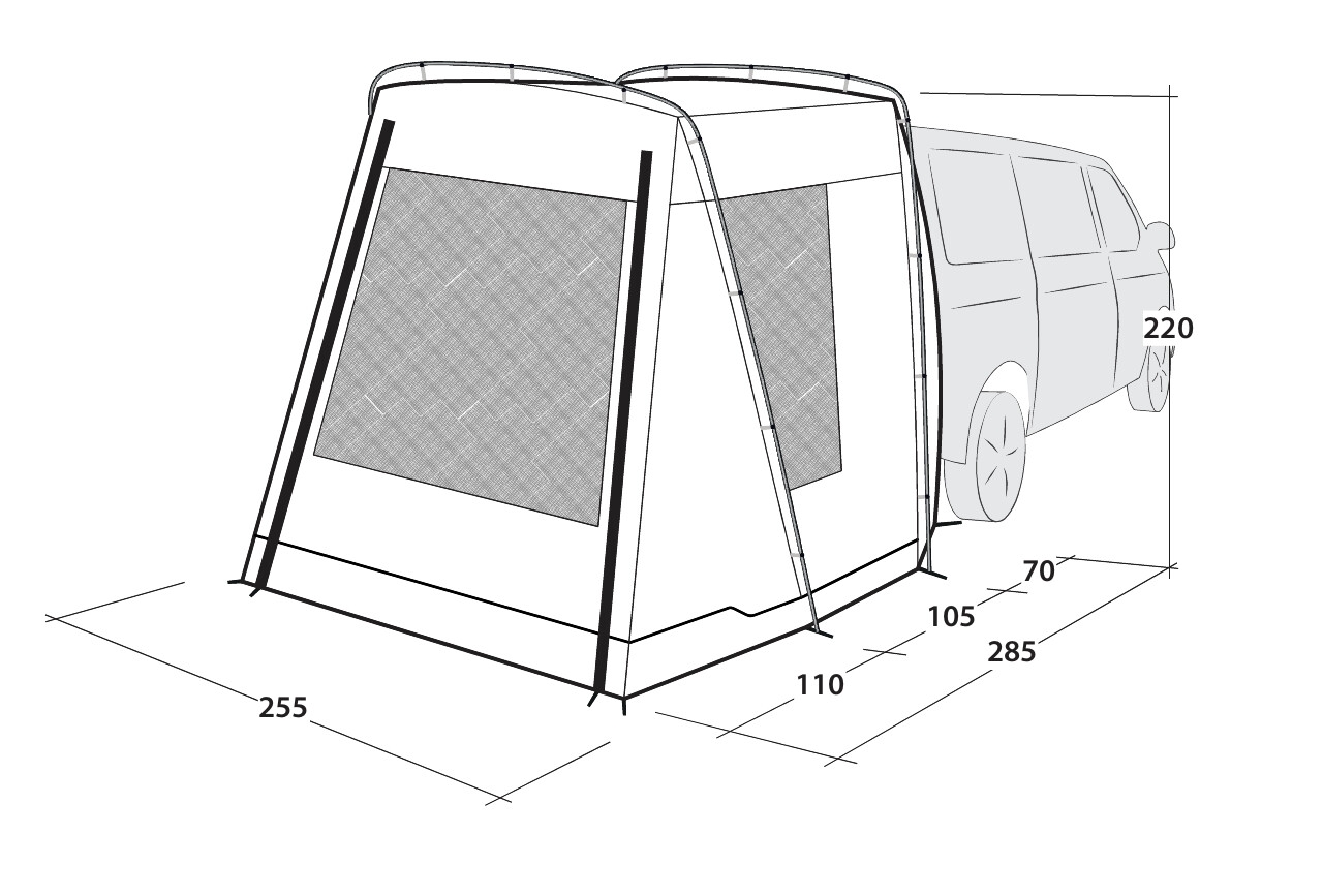 Outwell Busvorzelt Dunecrest L - 111399