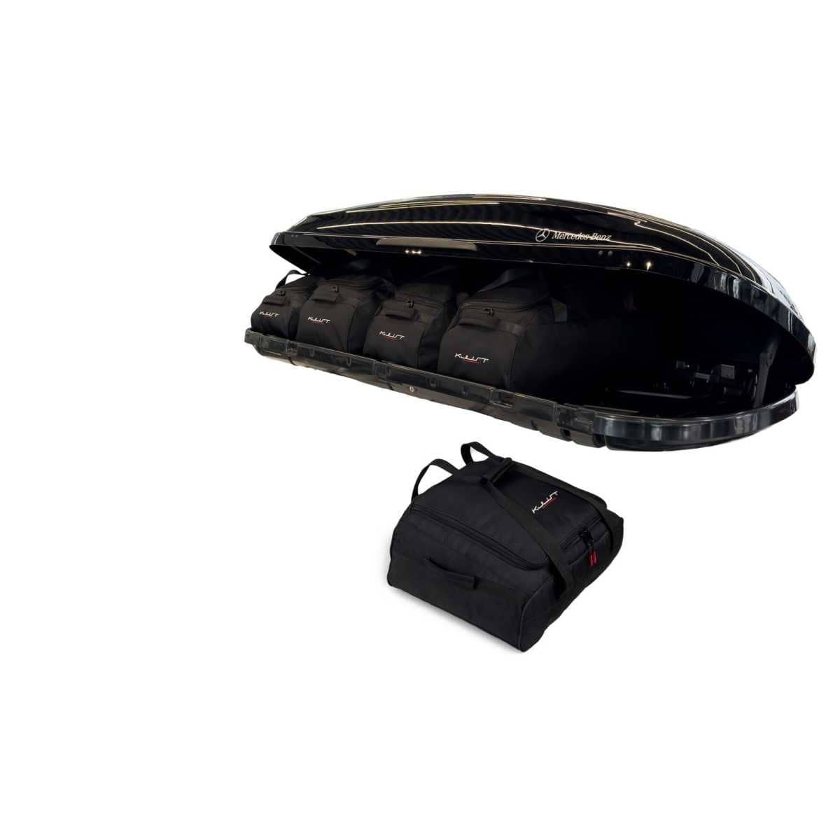 KJUST Dachboxen Taschen Set fuer Dachbox MERCEDES-BENZ A0008401200 450L 5er-Set - 13157
