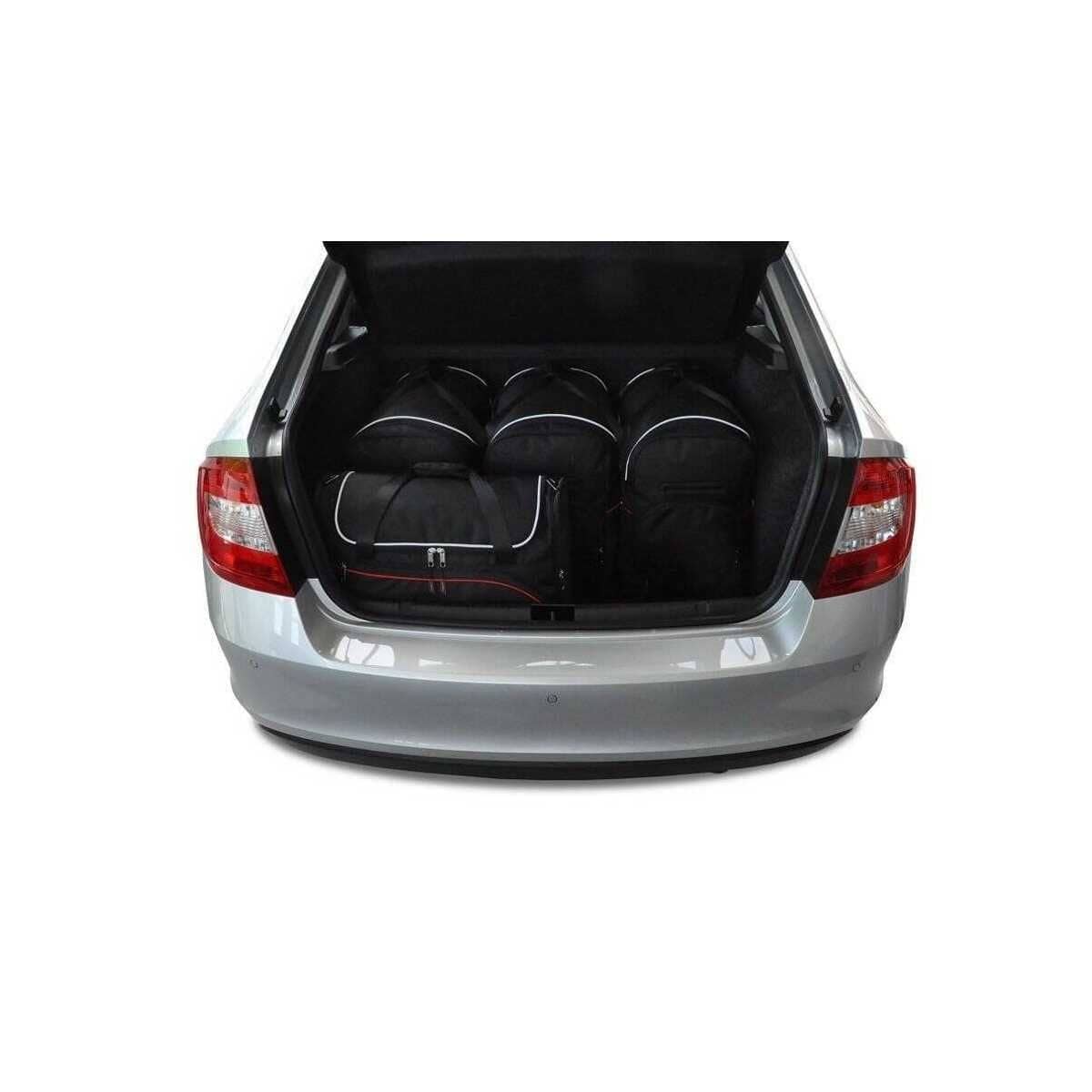 KJUST Kofferraum Taschen Set fuer SKODA RAPID LIFTBACK Bj. 2012-2019 5er-Set - 7037019