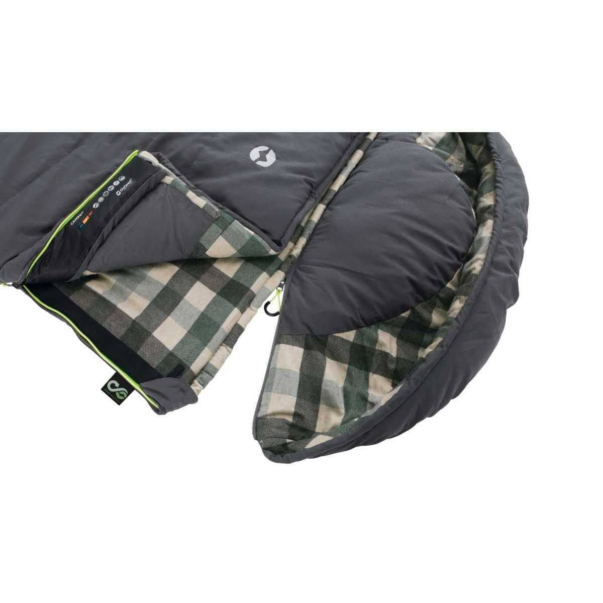 Outwell Camper Deckenschlafsack Zipper links 235 x 90 cm - geprüfte Retoure Outwell Camper Deckenschlafsack Zipper links 235 x 90 cm - 230417