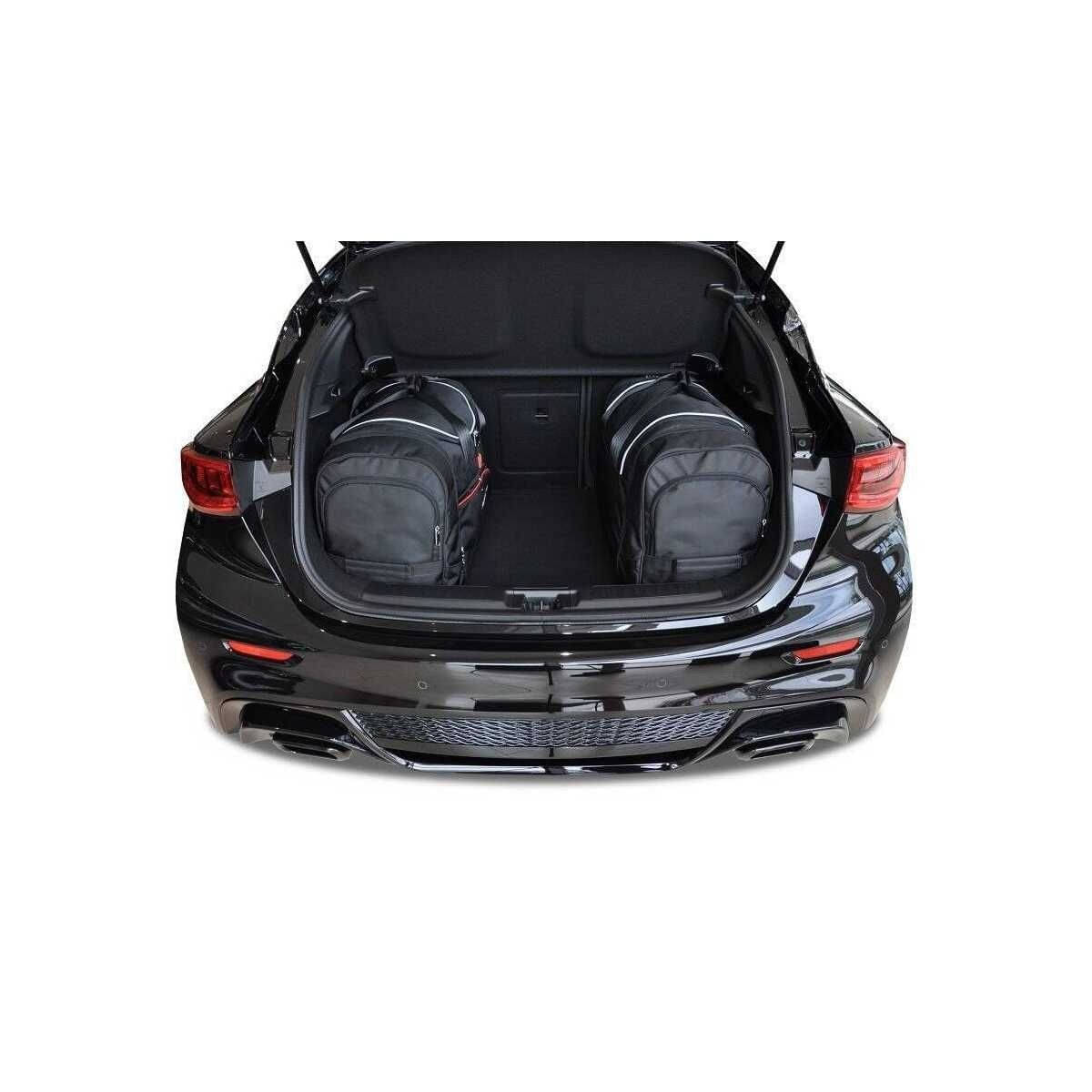 KJUST Kofferraum Taschen Set fuer INFINITI Q30 Bj. 2015-2020 4er-Set - 7019011