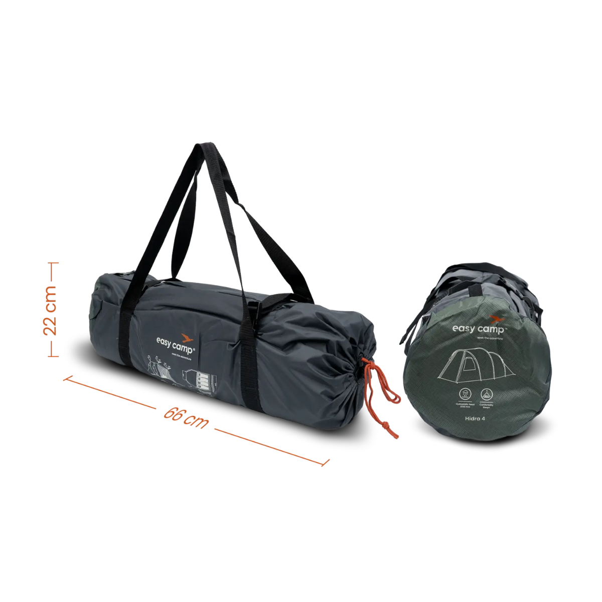 Easy Camp Campingzelt Hidra 4 - 120490