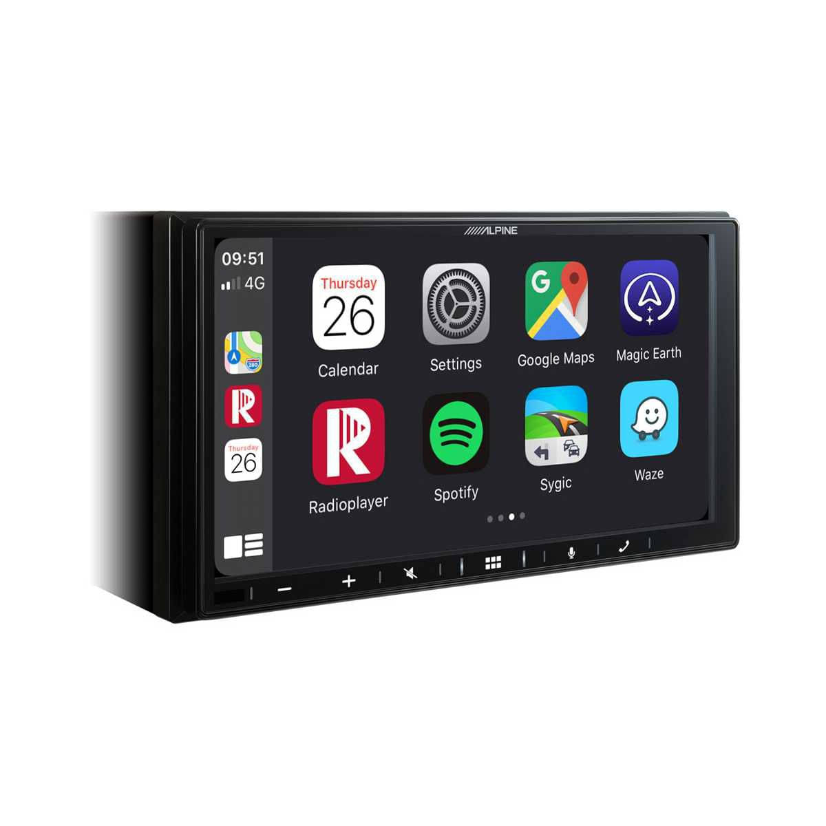 ALPINE 2-DIN-Digital-Media-Station iLX-W690D