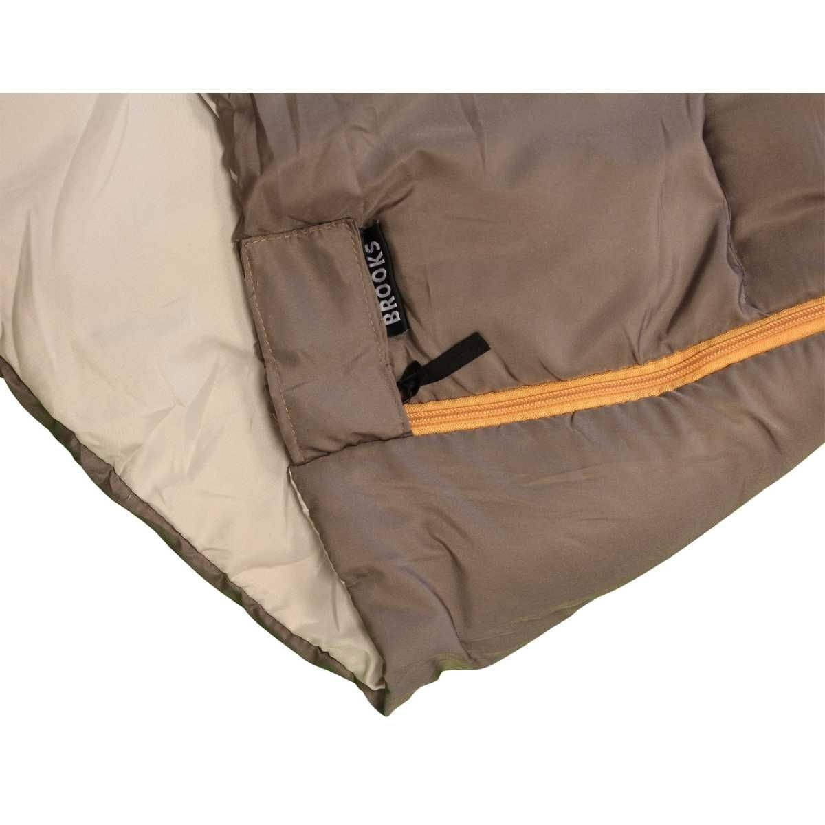 EuroTrail Deckenschlafsack BROOKS 210 x 80 cm Taupe-Beige - ETSB0141