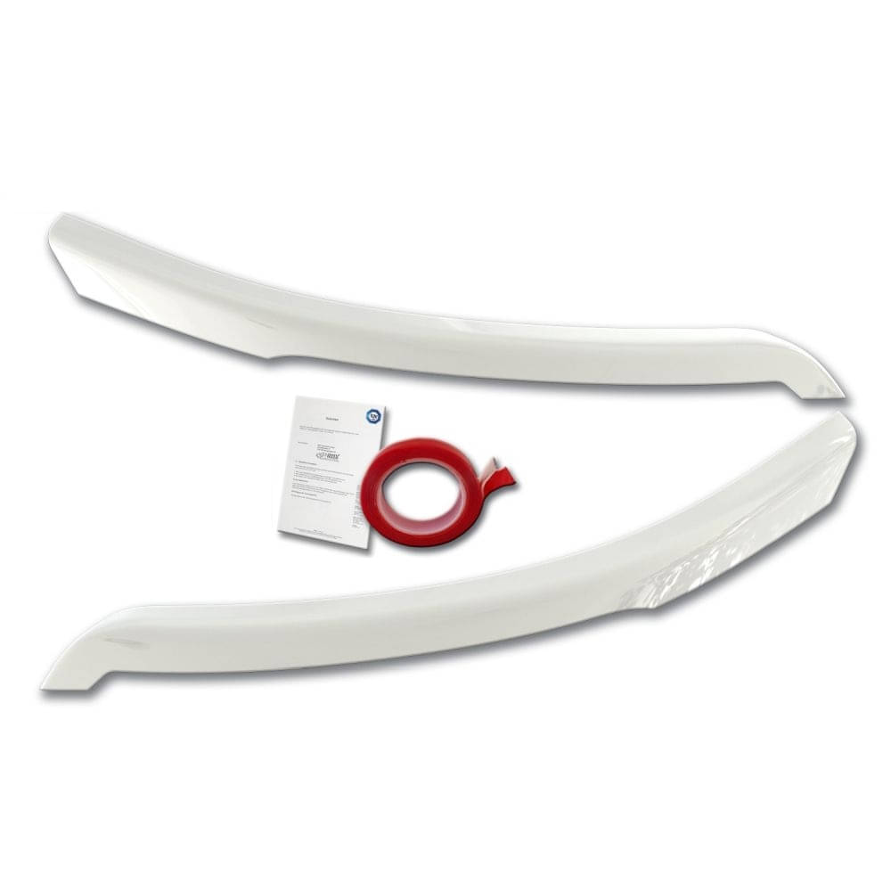 RDX Scheinwerferblenden Boeser Blick FORD Transit - Xenon-schwarze Halo-Scheinw ab Bj. 14 Weiss Glanz - RDSB220X-WS