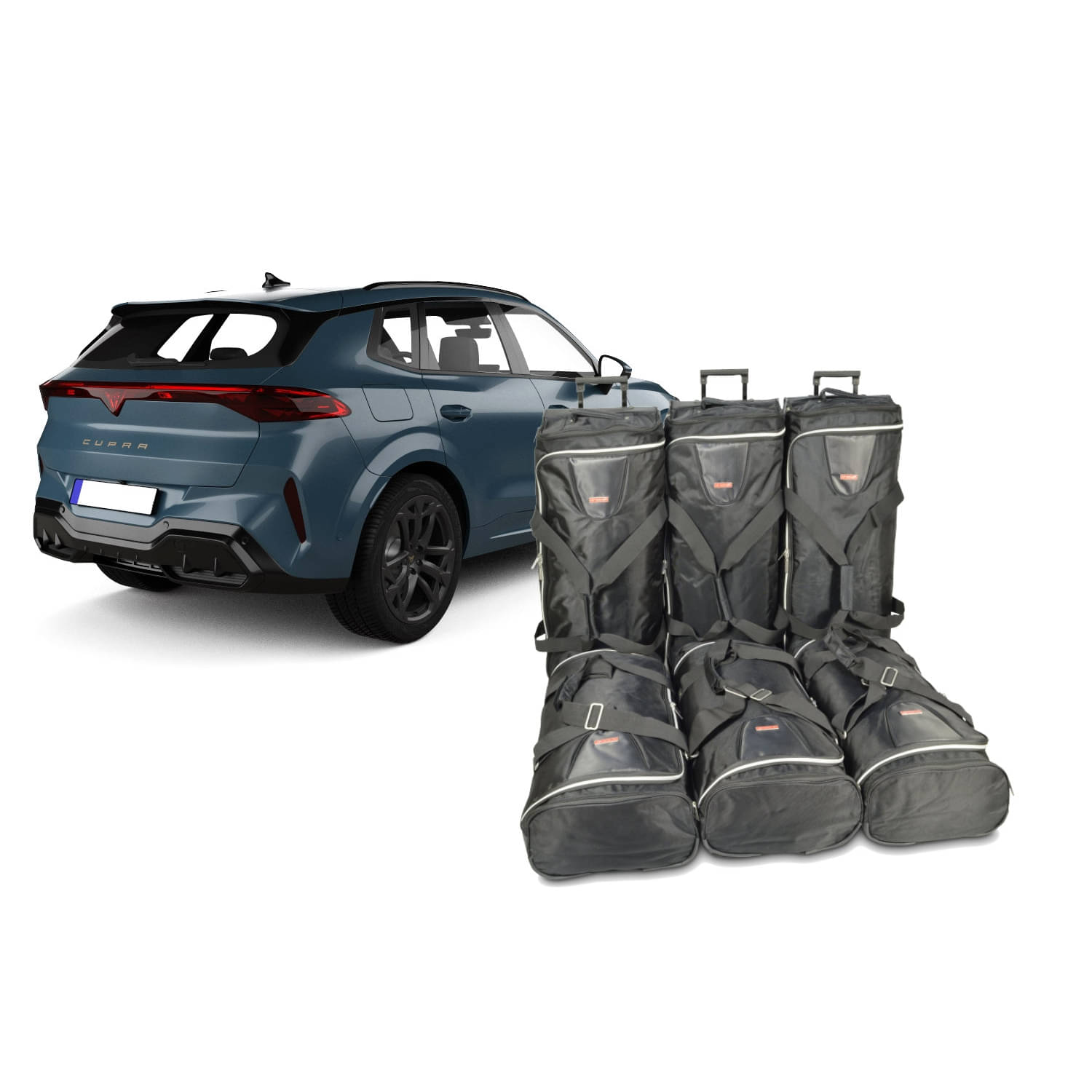 Car Bags C30801S Cupra Terramar 5-Tuerer SUV Bj- 24- heute Reisetaschen Set- Auf Ihr Auto massgeschneidert- Das Original