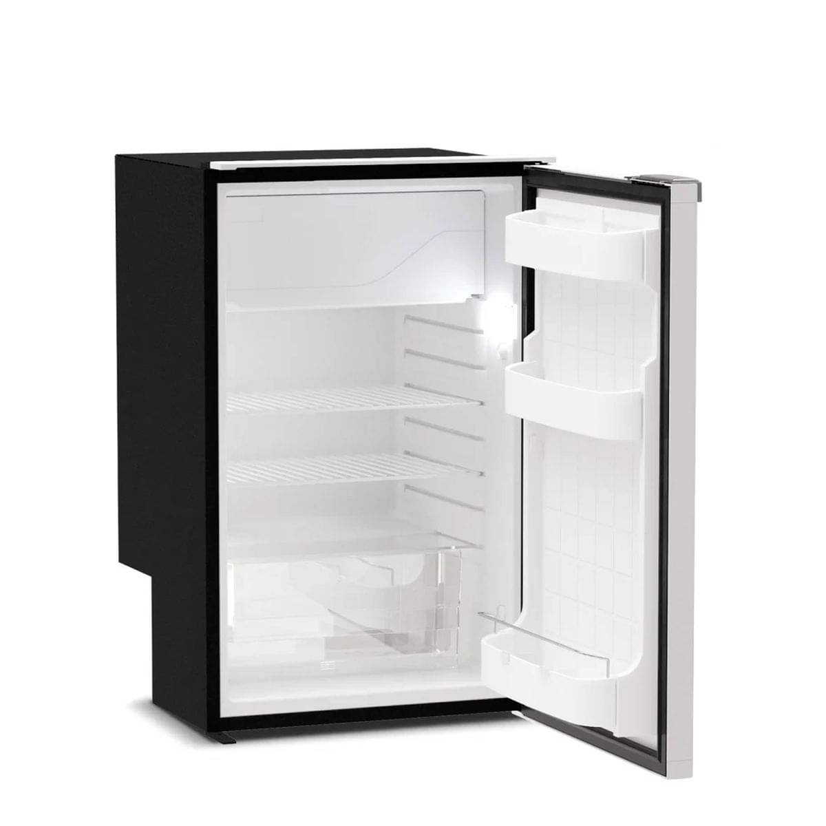 VITRIFRIGO Kompressor-Kuehlschrank C85i CHR 12-24 V 85 L mit Gefrierfach Grau