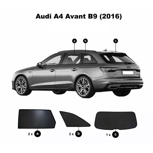 Sonniboy ClimAir Sonnenschutz Audi A4 Avant 5-Tuerer Kombi 2016-