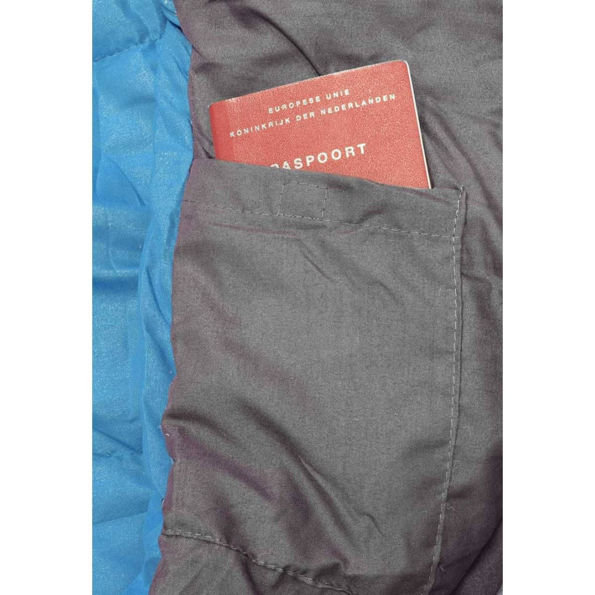 EuroTrail Deckenschlafsack ALASKA 210 x 80 cm Petrol-Dunkelgrau - ETSB0136